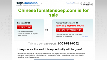 Chinese Tomatensoep