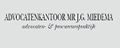 Logo Advocatenkantoor  Miedema te Heerenveen