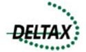 Logo Delftse Taxicentrale Deltax
