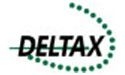 Logo Delftse Taxicentrale Deltax