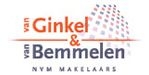 Logo Ginkel & Van Bemmelen NVM Makelaars  Van