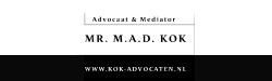 Logo Advocaat M A D Kok