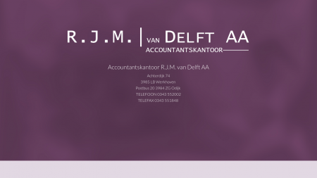 Delft aa Accountantskantoor R J M van