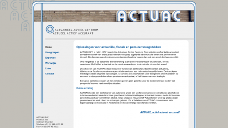 Actuac BV Actuarissen