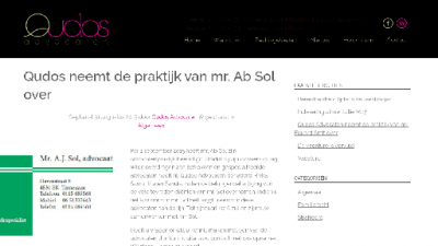 logo Sol Advocaat Mr A J