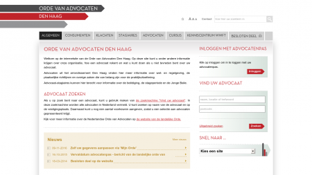 Raad van Toezicht voor de Orde van Advocaten Den Haag