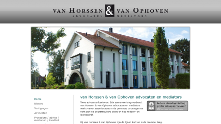 Advocaten en Mediators Van Horssen & Van Ophoven
