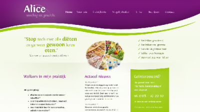 logo Alice Praktijk Voor Voedingsadvies en Gewichtsbeheersing