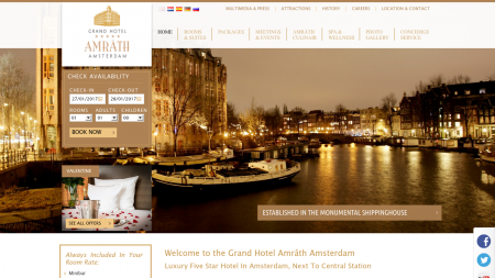 Amrâth Grand Hotel Amsterdam