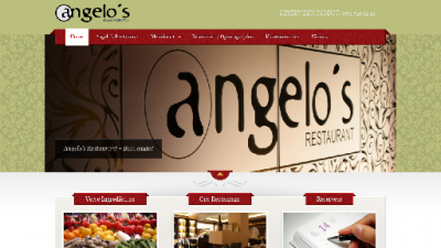 logo Italiaans Restaurant  & Pizzeria Angelos