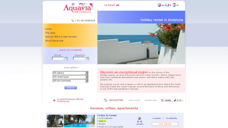 Aquavia Vakantiewoningen in Adalucia
