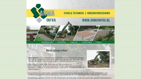 Arma Infra Aannemersbedrijf Civiele Techniek en groenvoorziening
