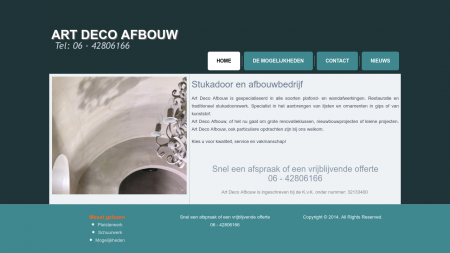 Art Deco Afbouw