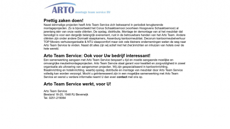 Arto Team Service BV