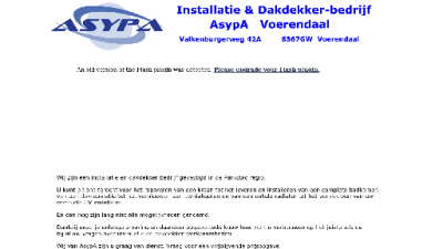 logo AsypA Installatie & Dakdekkersbedrijf