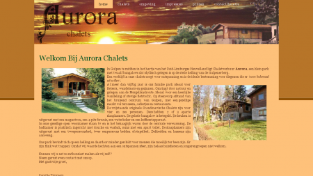 Aurora Châlets Verhuur