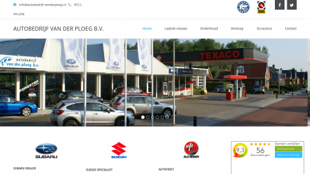Autobedrijf en Subaru Dealer Van der Ploeg BV