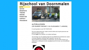 logo Auto- Motor- Bromfiets rijschool Bert van Doornmalen