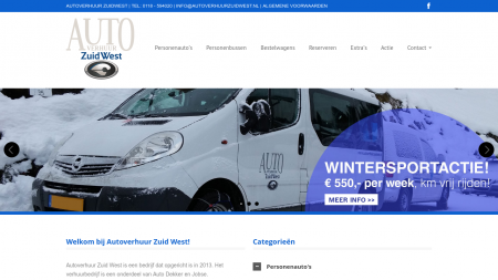 Autoverhuur Zuid West