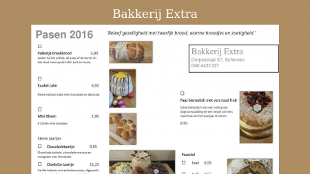 Bakkerij  Extra