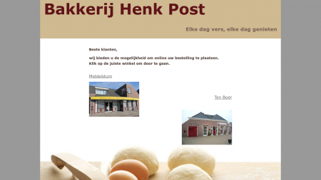 Post Bakkerij  Henk