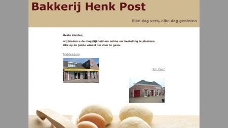 Post Bakkerij Henk