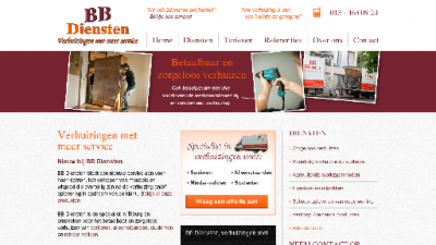 logo BB Diensten Verhuizingen met Meer Service