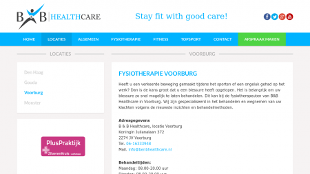 B & B Healthcare, locatie Voorburg