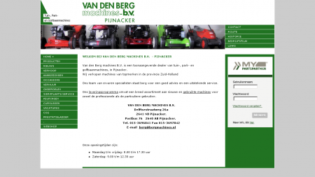 Berg Machines Goes BV vd