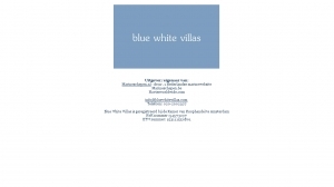 logo Blue White Villas