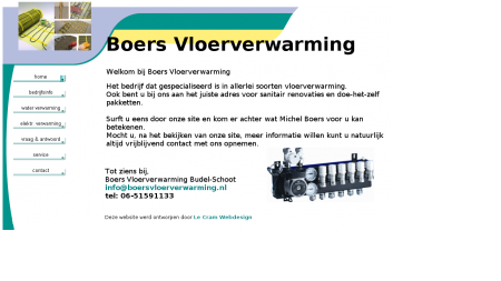 Boers Vloerverwarming