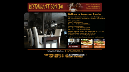 Bonebo Mediteraans Restaurant  VOF