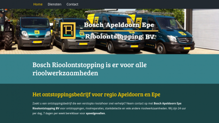 Bosch Apeldoorn/Epe Rioolontstopping