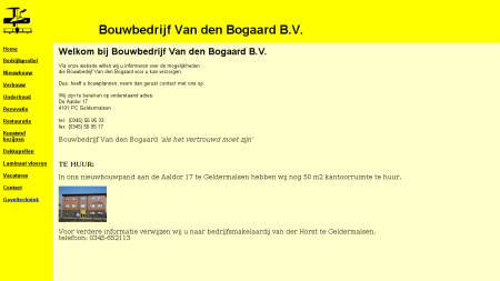 Bouwbedrijf Bogaard BV vd