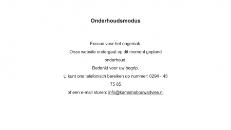 Kamsma Bouwkunde voor Makelaars  Driemond