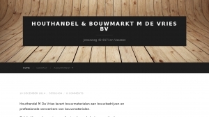 logo Bouwmarkt  M de Vries BV