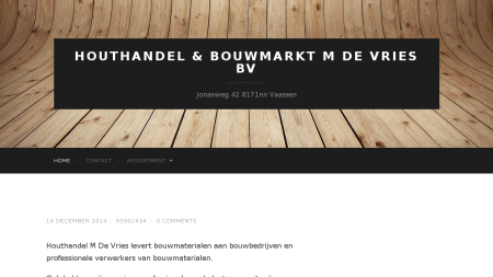 Bouwmarkt  M de Vries BV