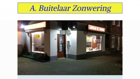 Buitelaar Zonwering A