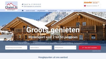 Chalet.nl vakantiewoningen