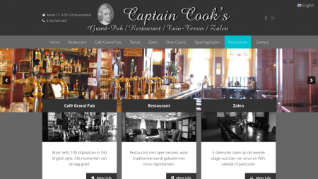 Captain Cook's Pub Restaurant  Terras Zalen