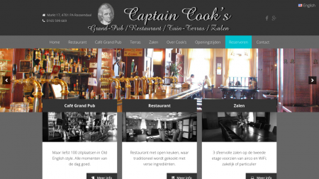 Captain Cook's Pub Restaurant Terras Zalen