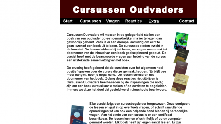 Cursussen Oudvaders