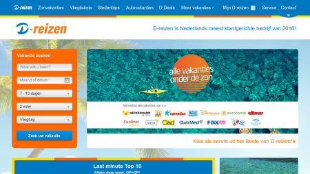 D-Reizen Vakantiewinkel