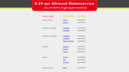 0-24 uur Allround Slotenservice