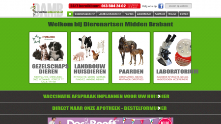 Dierenartsen locatie Reusel Hulselsedijk
