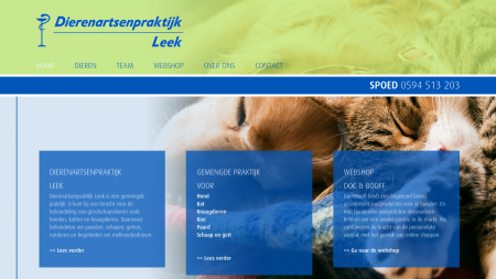 Dierenartsenpraktijk Leek