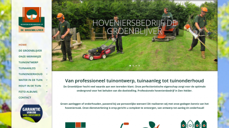 Hoveniersbedrijf De Groenblijver