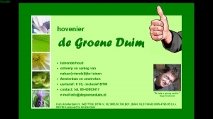 logo Groene Duim De