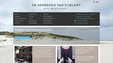 Herbergh van Flielant Hotel Restaurant De