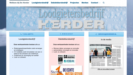 Herder VOF Loodgietersbedrijf H de